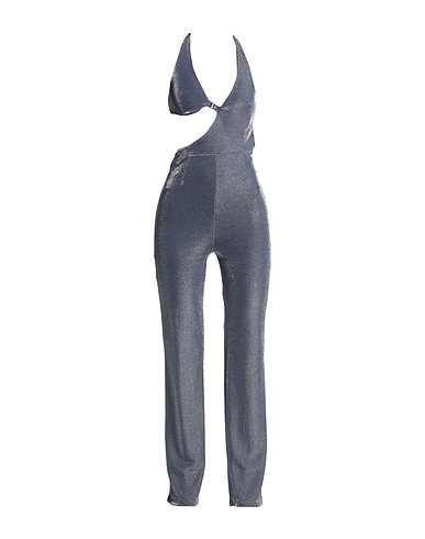 ROTATE BIRGER CHRISTENSEN Jumpsuits and Dungarees Navy blue 65% Polyamide, 35% Polyester
