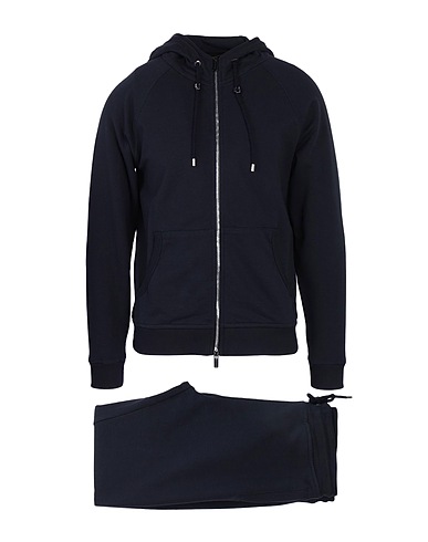 MOORER Tracksuit Midnight blue 100% Cotton