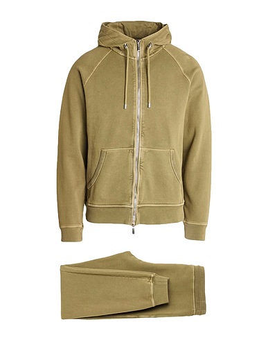 MOORER Tracksuit Military green 100% Cotton
