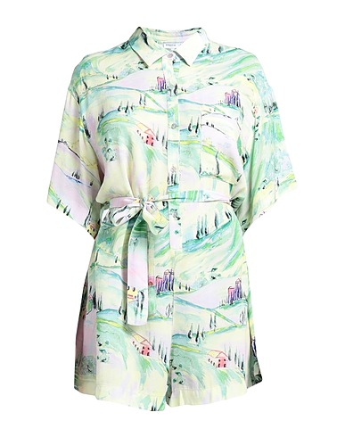 FRNCH Jumpsuits and Dungarees Light green 51% EcoVero™ viscose, 49% Viscose