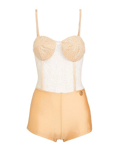 GAëLLE Paris Jumpsuits and Overalls Sand 80% Polyamide, 20% Elastane