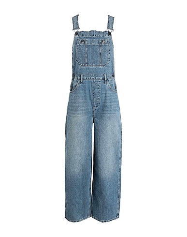 TOPSHOP Denim dungaree Blue 100% Cotton