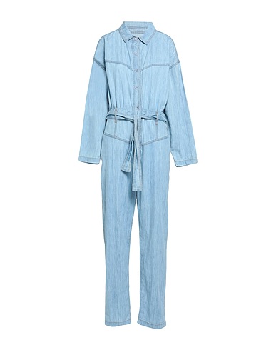 OVERLOVER Jeans-Overalls Blau 100% Baumwolle