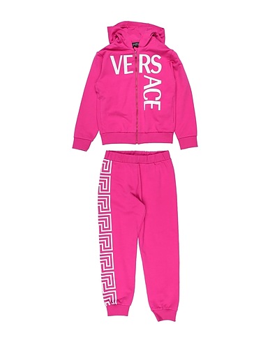 VERSACE YOUNG Tracksuit Fuchsia 100% Cotton, Elastane