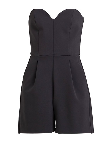 PINKO Jumpsuits and Dungarees Black 96% Polyester, 4% Elastane