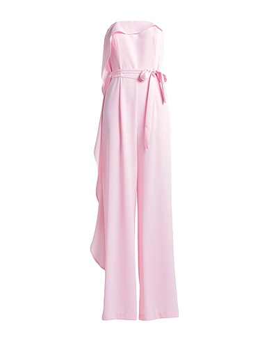 VICOLO Jumpsuits and Overalls Pink 96% Polyester, 4% Elastane