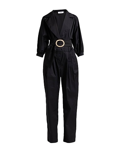JIJIL Combinaisons et Salopettes Noir 66% Coton, 31% Polyamide, 3% Élasthanne