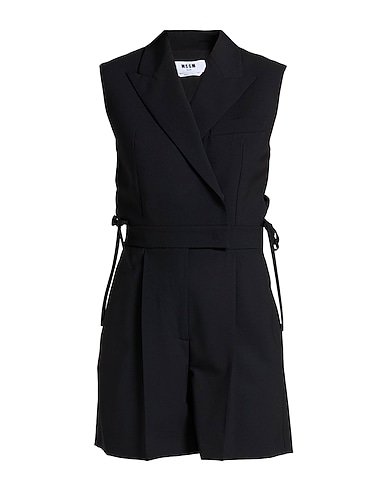 MSGM Playsuits 96% Schurwolle, 4% Elastan