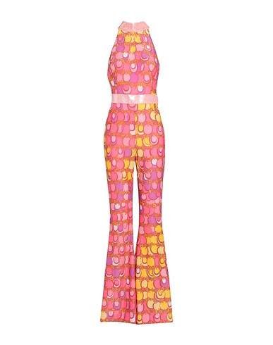 MOSCHINO Jumpsuits and Dungarees Magenta 100% Viscose