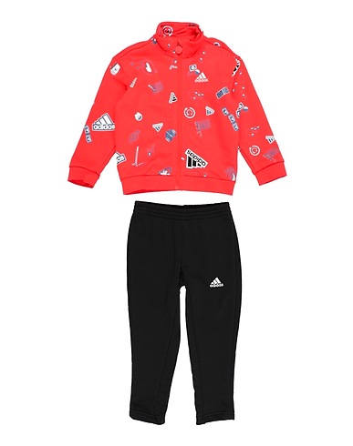 ADIDAS Tracksuit LK BLUV TS Tomato red 77% Cotton, 23% Recycled polyester