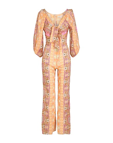 SANDRO Jumpsuits and Dungarees Sand 55% Linen, 45% Viscose