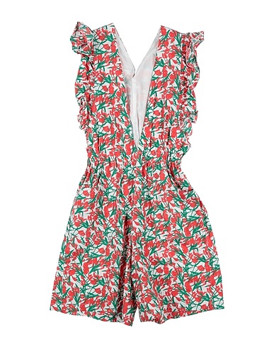 PHILOSOPHY di LORENZO SERAFINI Overalls, Salopettes und Kostüme Rot 100% Baumwolle