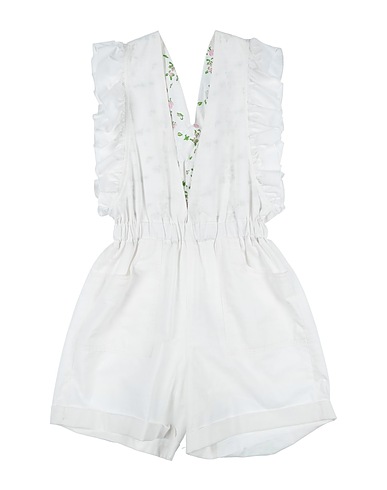 PHILOSOPHY di LORENZO SERAFINI Tracksuits, dungarees and outfits White 100% Cotton