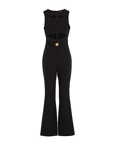 JUST CAVALLI Jumpsuits and Overalls Black 90% Polyester, 10% Elastane