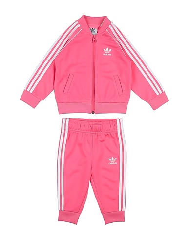 ADIDAS ORIGINALS Babykleidung-Set  TRACKSUIT
 Rosa 100% Recyceltes Polyester