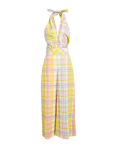 BOUTIQUE MOSCHINO Jumpsuits and Overalls Lime green 100% Cotton