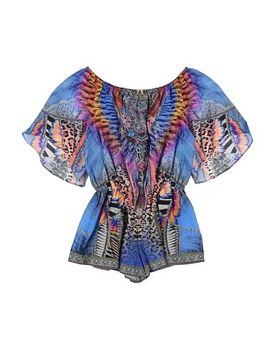 CAMILLA Playsuits 80% Cotton, 20% Silk