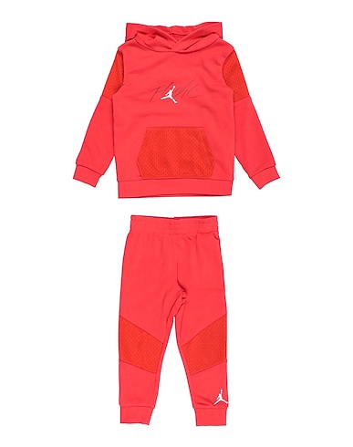 JORDAN Tracksuit OFF COURT FLIGHT PO SET
 Tomato red 60% Cotton, 40% Polyester