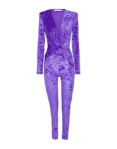 HOUSE OF AMEN Jumpsuits and Dungarees Purple 85% Polyamide, 15% Elastane