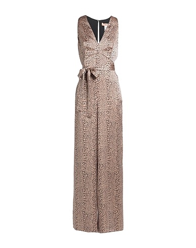 TWINSET Jumpsuits and Dungarees Beige 100% Polyester