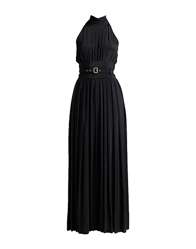 SIMONA CORSELLINI Overalls & Latzhosen Schwarz 83% Acetat, 17% Seide