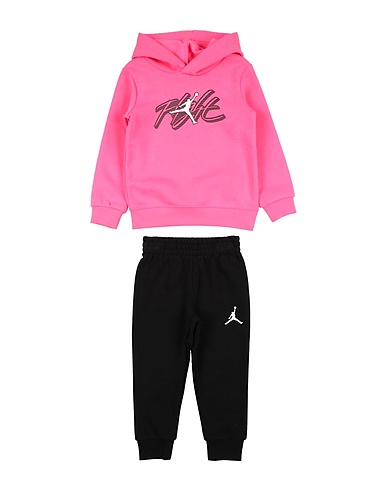 JORDAN Tracksuit JORDAN FLIGHT FONT PO SET
 Magenta 60% Cotton, 40% Polyester