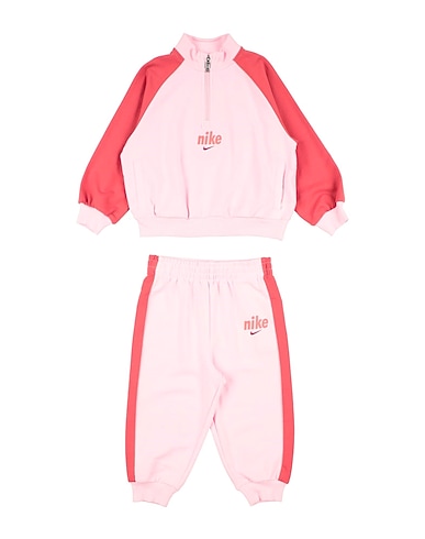 NIKE Tracksuit E1D1 HALF ZIP SET
 Pink 58% Cotton, 38% Polyester, 4% Elastane