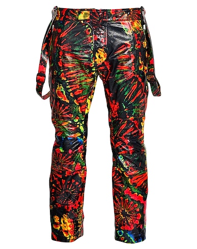 DSQUARED2 Dungarees Black 100% Ovine leather