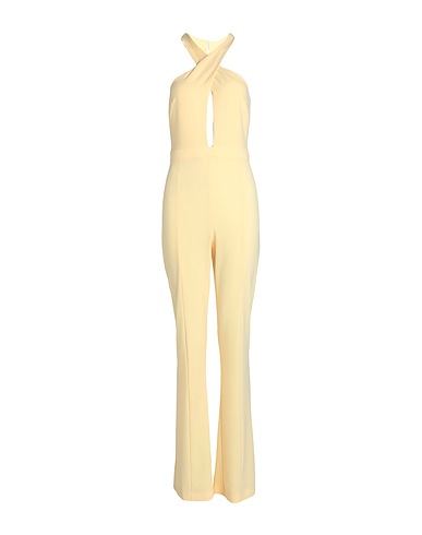 PATRIZIA PEPE Jumpsuits and Dungarees Yellow 89% Polyester, 11% Elastane