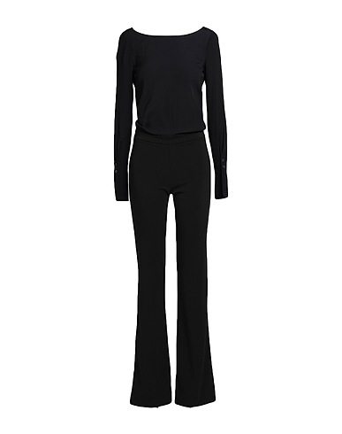 PATRIZIA PEPE Jumpsuits and Dungarees Black 97% Polyester, 3% Elastane, Viscose