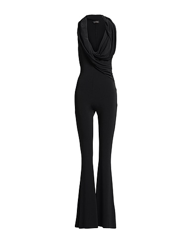 THE ANDAMANE Jumpsuits and Dungarees Black 95% Polyester, 5% Elastane