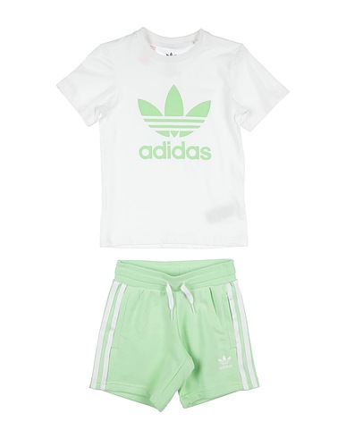 ADIDAS ORIGINALS Kinderkleidung-Set YOUTH/BABY JOGGER
 Säuregrün 95% Baumwolle, 5% Elastan