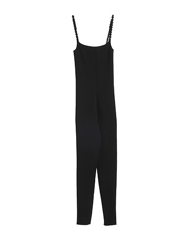 VB BODY VICTORIA BECKHAM Overalls & Latzhosen Schwarz 65% Viskose, 33% Polyamid, 2% Elastan