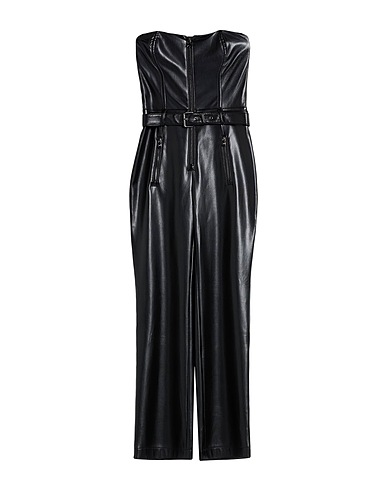 PATRIZIA PEPE Jumpsuits and Dungarees Black 100% Polyurethane