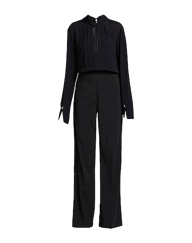 PATRIZIA PEPE Jumpsuits and Dungarees Black 97% Polyester, 3% Elastane, Viscose