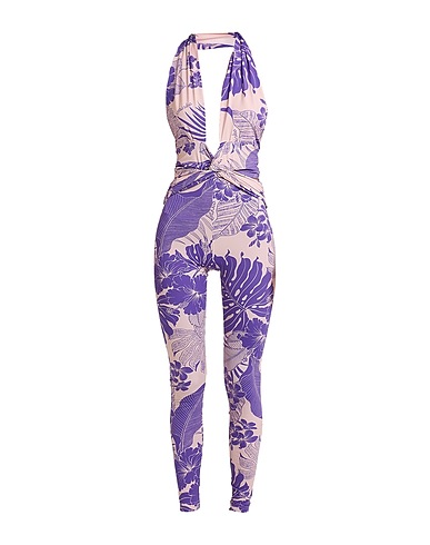 PINKO Jumpsuits and Dungarees Lilac 80% Polyamide, 20% Elastane