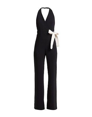 PINKO Jumpsuits and Dungarees Black 98% Polyester, 2% Elastane