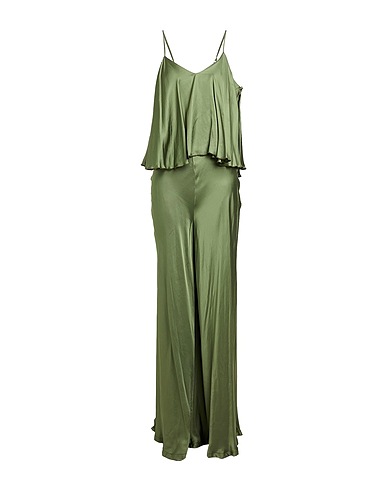 VICOLO Jumpsuits and Dungarees Military green 100% Viscose