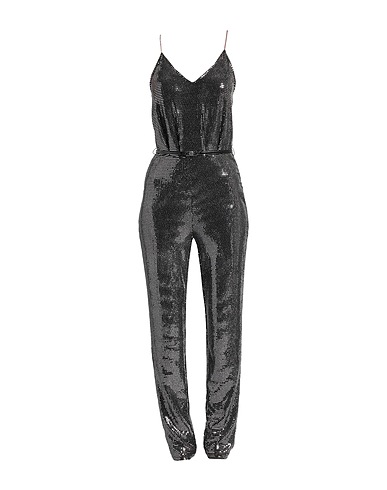 MAJE Jumpsuits and Dungarees Silver 92% Polyamide, 4% Elastane, 4% Metallic fiber