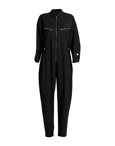 MAJE Jumpsuits and Overalls Black 54% Polyester, 44% Viscose, 2% Elastane