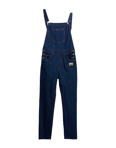 DOLCE&GABBANA Denim dungaree Blue 100% Cotton
