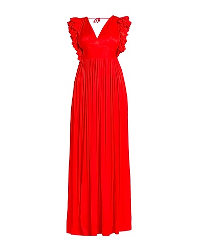 MARC ELLIS Long dress Red 100% Polyester