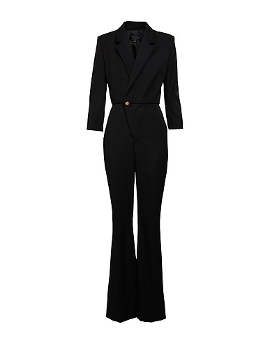 NILI LOTAN Jumpsuits and Dungarees Black 100% Virgin Wool