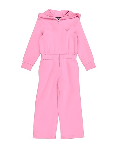EMPORIO ARMANI Tuta Intera Bambini Rosa 76% Cotone, 18% Poliestere, 6% Elastan
