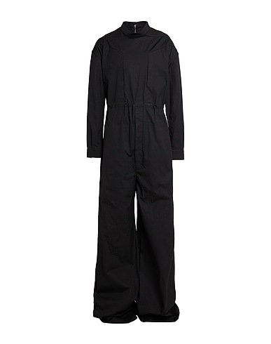RICK OWENS Jumpsuits and Dungarees Black 93% Polyamide, 7% Polyethylene