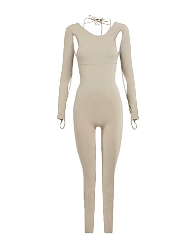ANDREĀDAMO Jumpsuits and Overalls Beige 72% Polyamide, 28% Elastane