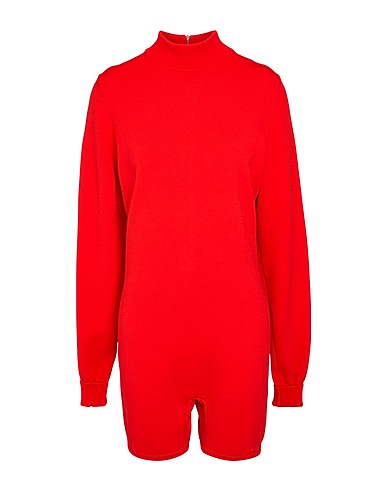 NIKE Jumpsuits and Dungarees Red 98% Wool, 1% Other Fibres, 1% Elastane, Nylon