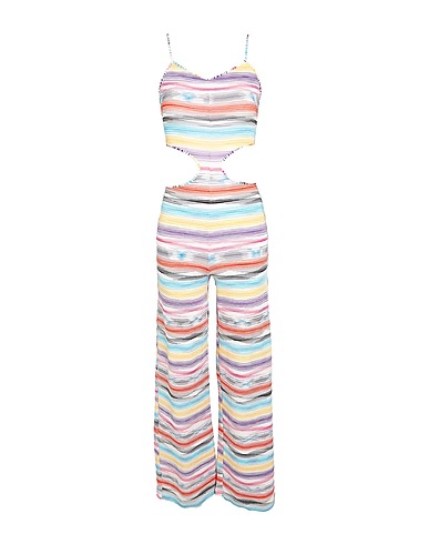 MISSONI Jumpsuits and Dungarees White 40% Polyester, 40% Viscose, 13% Polyamide, 7% Elastane