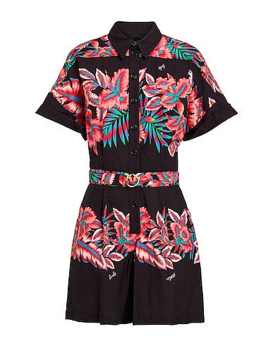 PINKO Overalls & Latzhosen Schwarz 100% Baumwolle