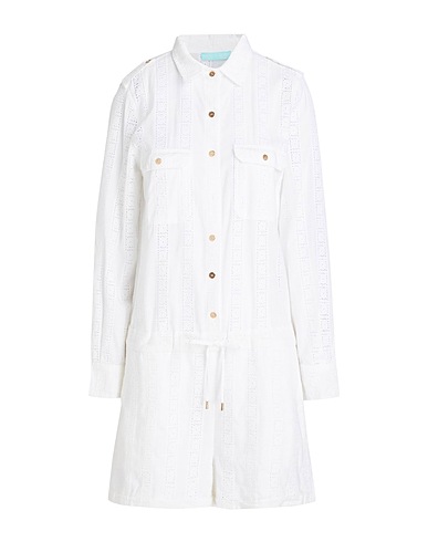 MELISSA ODABASH Jumpsuits and Overalls White 100% Cotton